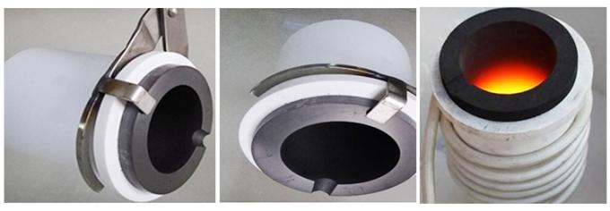 Horno de acero de alta frecuencia de la fusión del metal de la máquina de calefacción de inducción pequeño