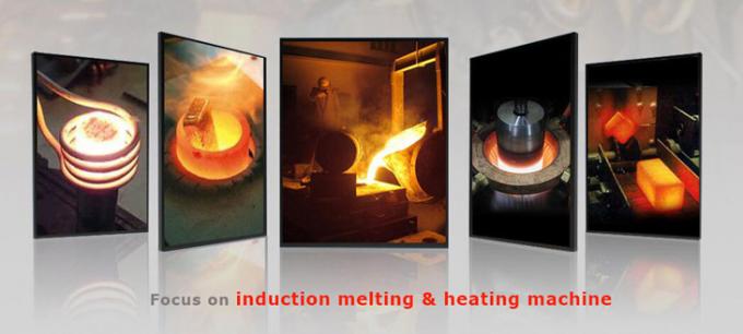 Fragua portátil de alta frecuencia Heater Induction Forging Furnace industrial de la barra de acero