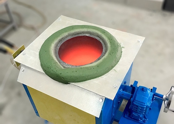 110kw 50kg Medium Frequency Furnace 380V Scrap Iron Melting Furnace