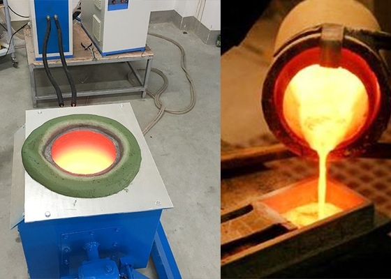 Modular Electric IGBT Induction Melting Furnace Small Capacity