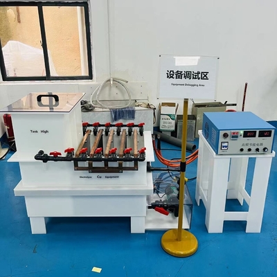 Continuous Electrolytic copper sheet production Temperature Range 20-80.C in PLC Controlled System