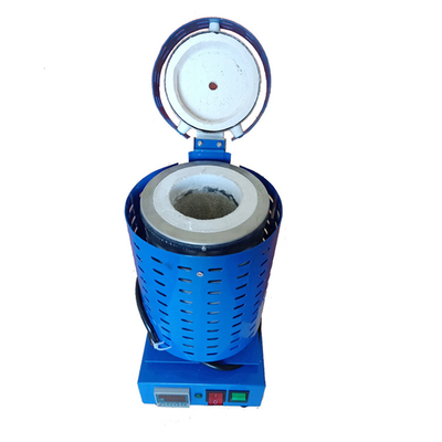 Induction 380V 1500W 3kg Silver Gold Melting Furnace