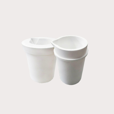 OEM Dia 62mm Durable Furnace Crucible Gold Silver Aluminum Casting Crucible
