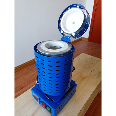 Jewelry Shop 370mm 3KG 220V Mini Gold Melting Furnace