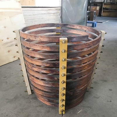 100kg 20HZ Copper Brass Bronze Induction Melting Machine