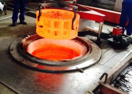 ISO Resistance Quenching Furnace Well Type Nitriding Furnace For Steel Workpieces