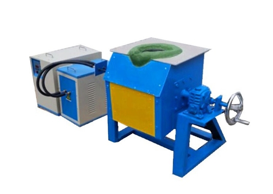High Frequency 2500C Industrial Melting Furnace For Aluminium Melting